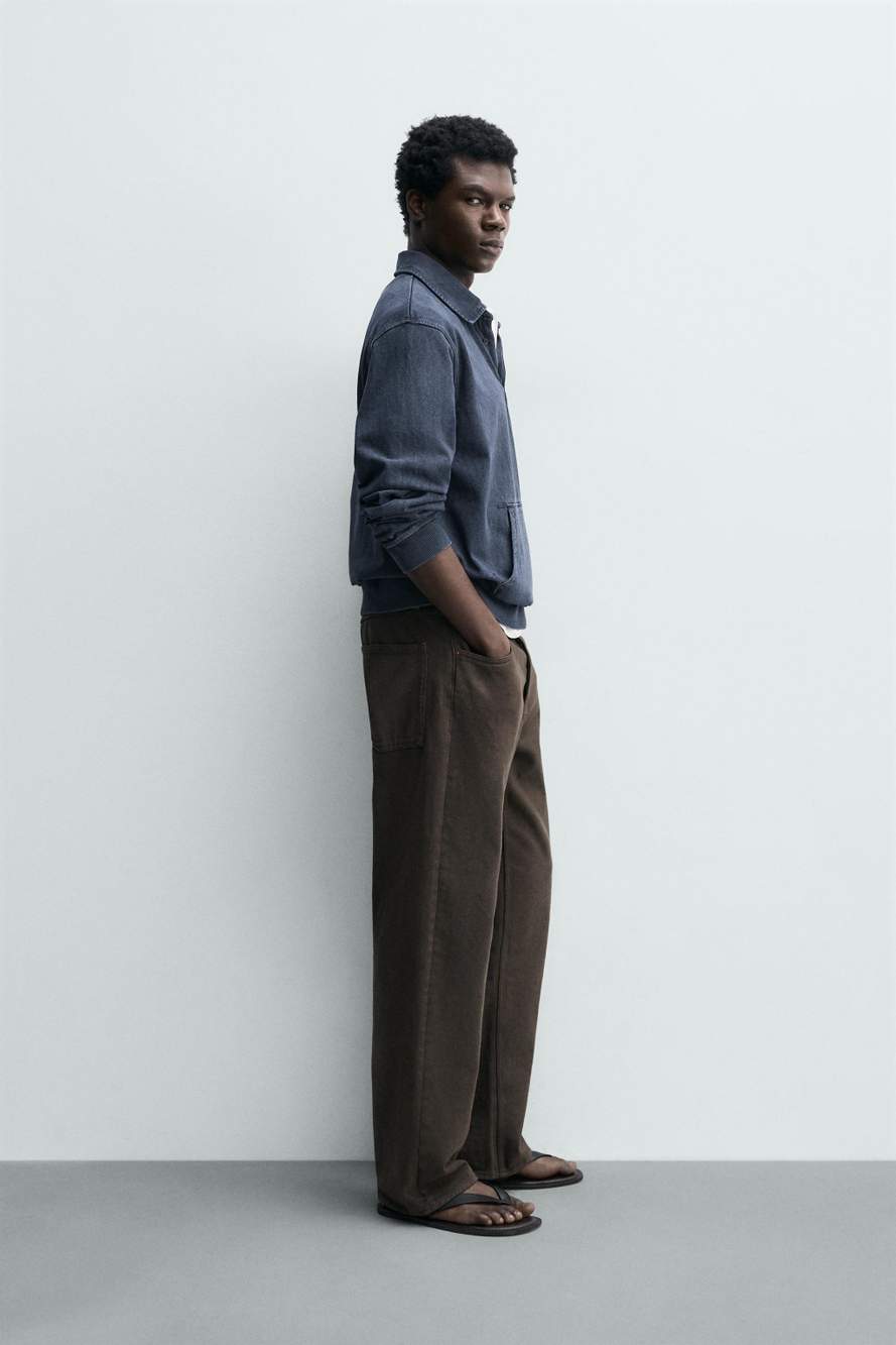 REGULAR FIT WASHED EFFECT POLO SHIRT — صورة المنتج 3 من 8