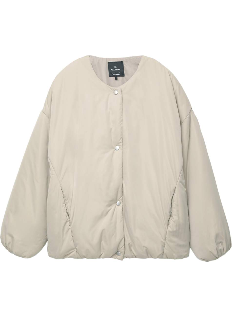 Puffer jacket with snap button — Product image 12 of 22