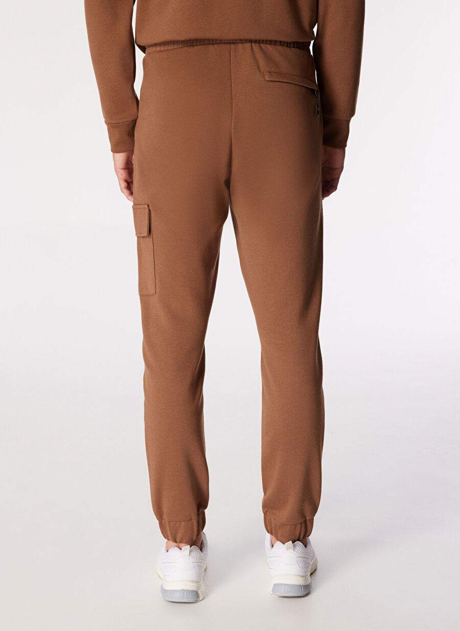 Discovery Expedition Light Brown Men's Jogger Plain Pants D4WM-EA3073 — Product image 5 of 5