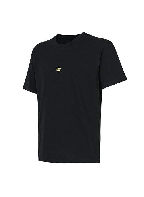 New Balance Mnt3528 Bk Siyah Yuvarlak Regular Fit Duz Erkek T Shirt — Product image 4 of 10