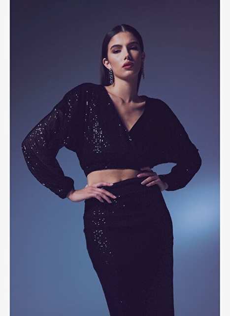 Cheeked Cruise Blouse Black