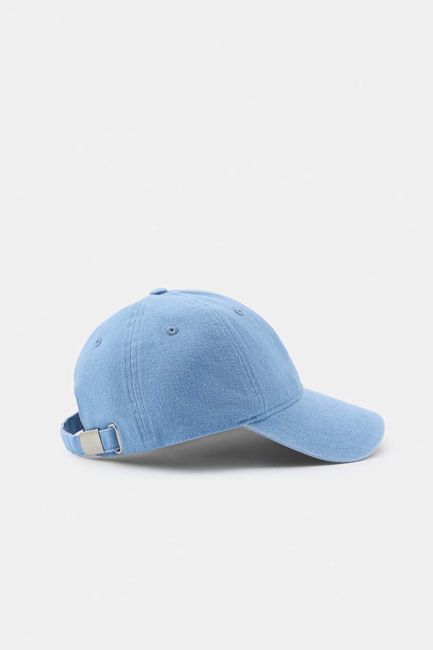 TWILL CAP WITH EMBROIDERED SLOGAN — Product image 4 of 6