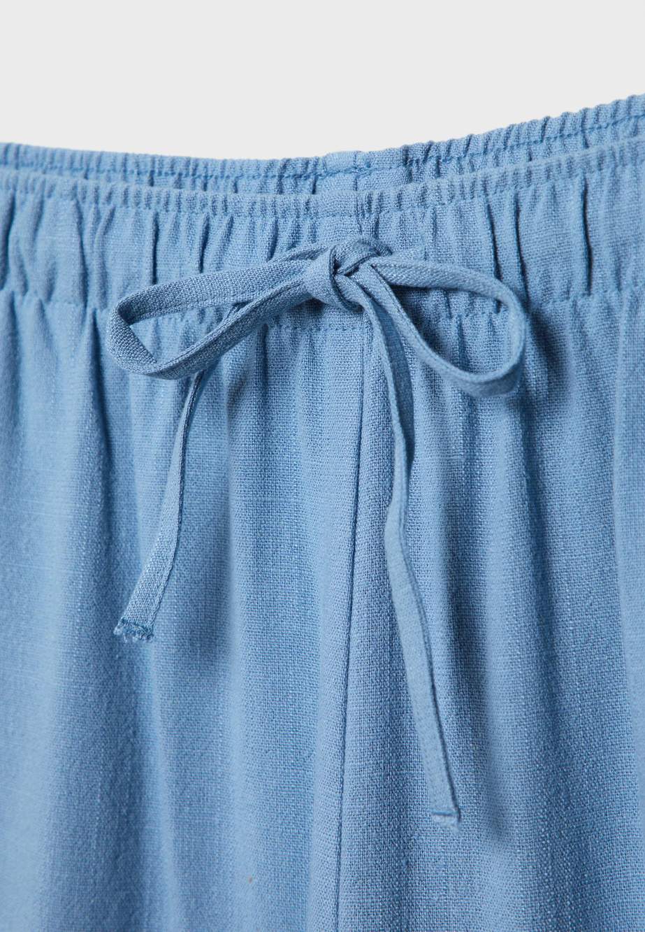 Flowing linen-effect trousers — Product image 5 of 10