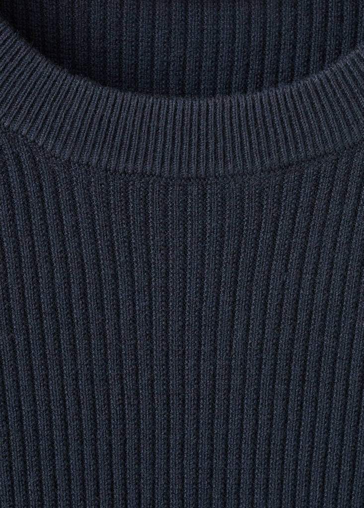 Fine rib-knit cotton sweater — Product image 7 of 30