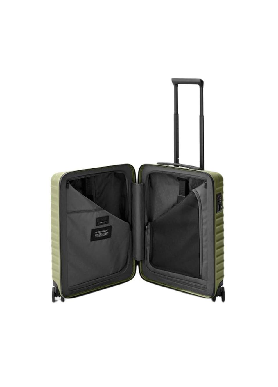 Upgrade 4 Wheel Trolley S23 Green Cabin Size Suitcase — Product image 5 of 5
