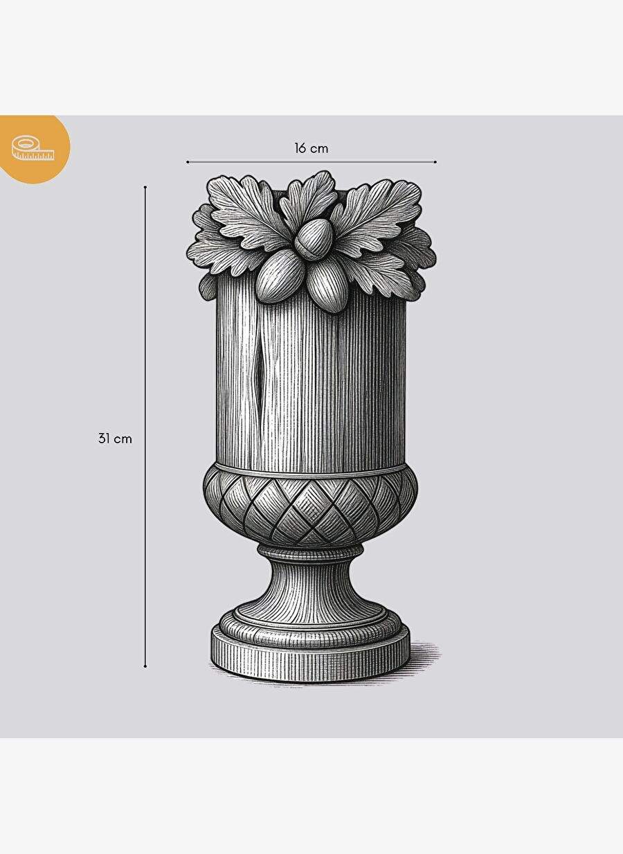 Zenna Eskitme Dekoratif Vazo — Product image 5 of 6