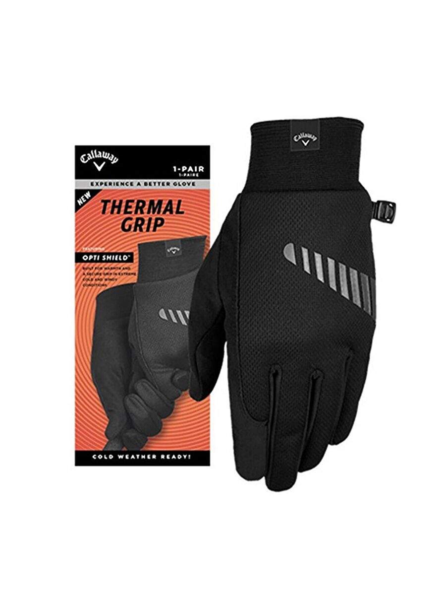Callaway Womens Left Hand Thermal Grip 2Pk Gloves - Black - Golf Gloves — Product image 1 of 3
