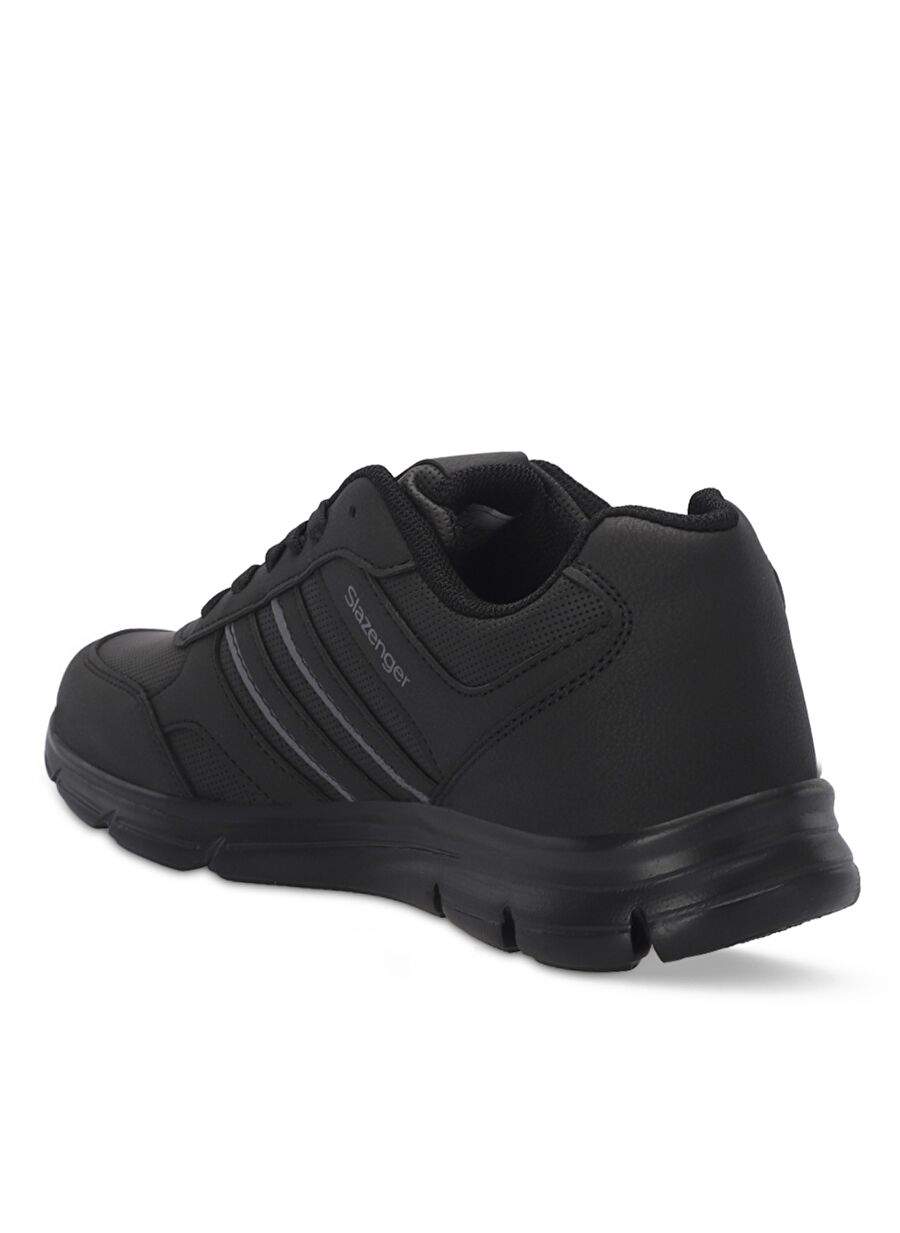 Slazenger ECKHARD I Erkek Sneaker Ayakkabı Siyah / Siyah — صورة المنتج 3 من 7