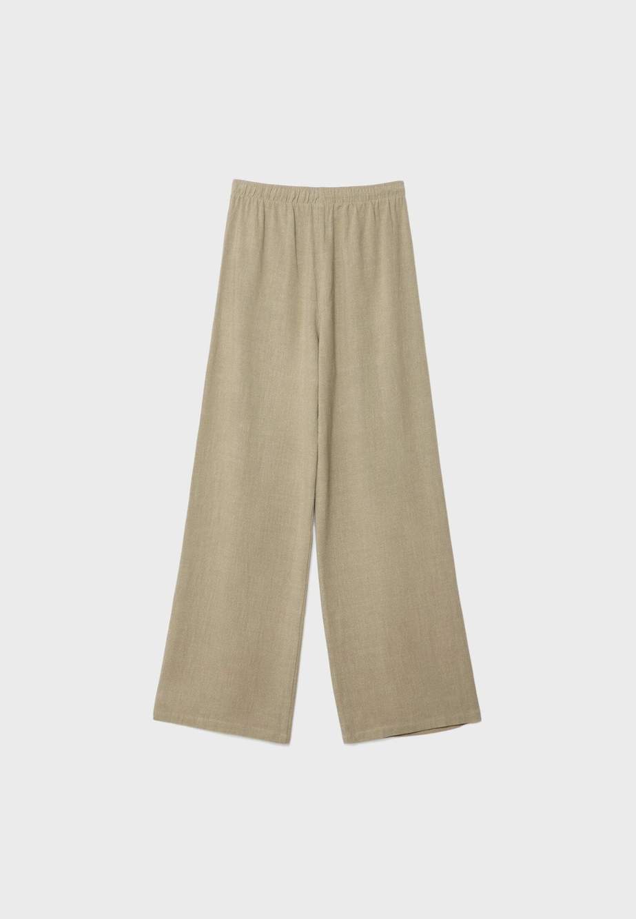Flowing linen-effect trousers — Product image 34 of 51