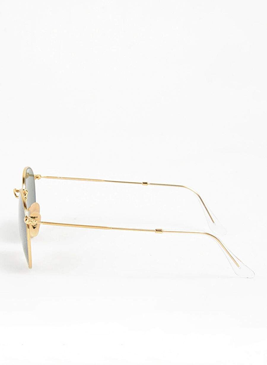Ray-Ban Round RB3447 Yuvarlatılmış Kare Altın Erkek Güneş Gözlüğü — Product image 3 of 3