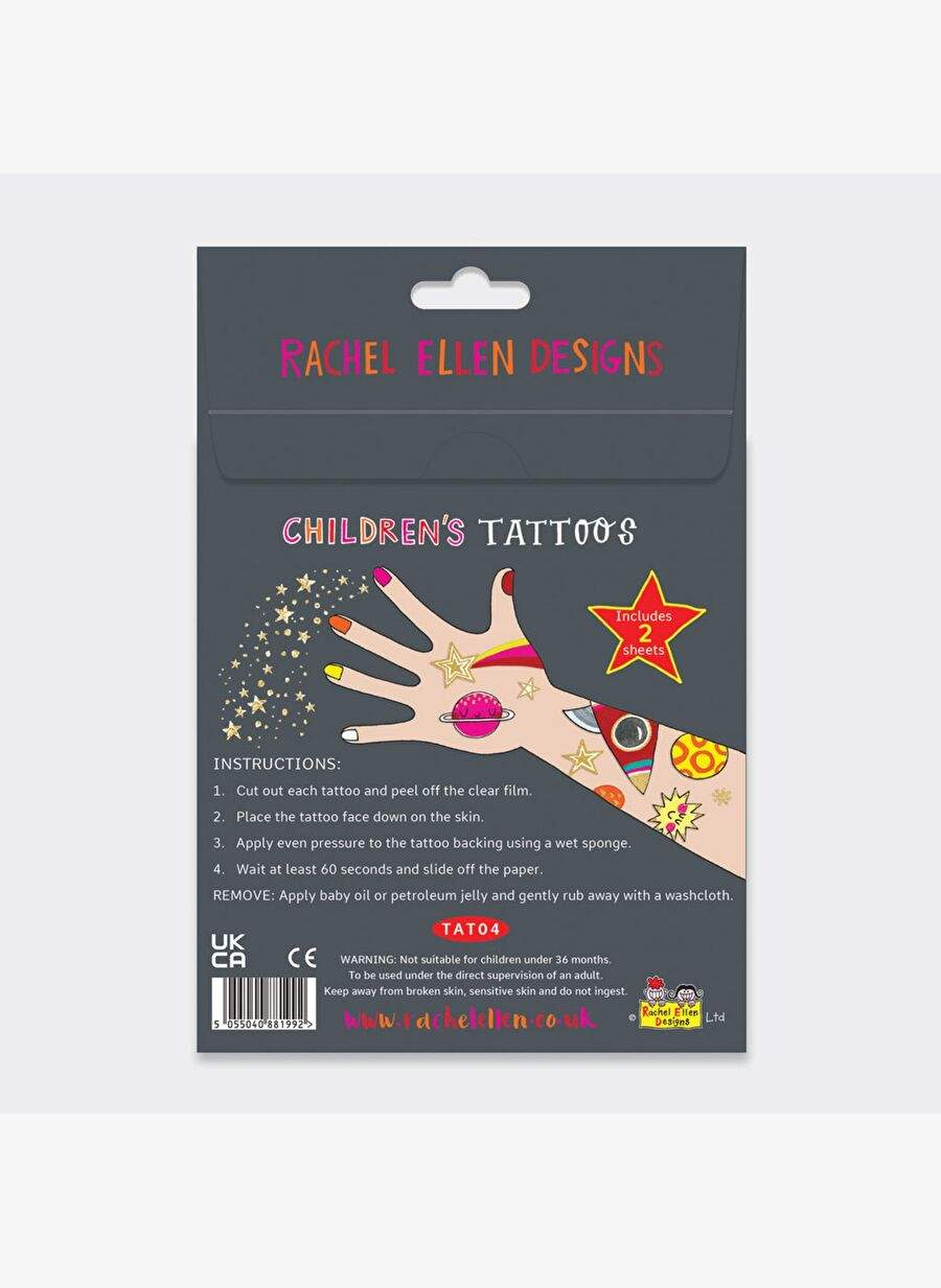 Rachel Ellen - To The Moon Child Temporary Tattoos — Product image 4 of 6