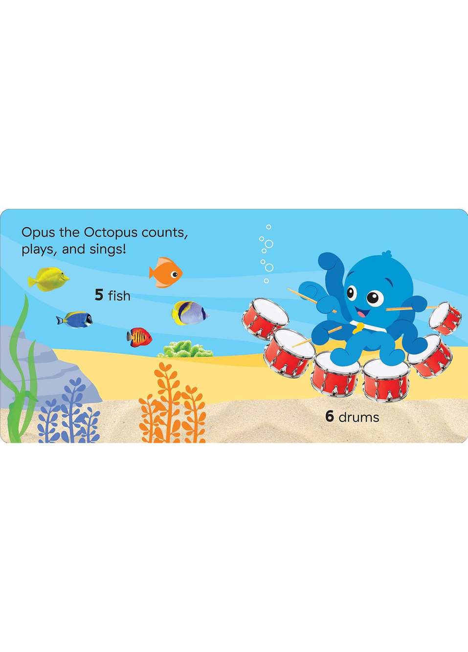 Baby Einstein: Kid-Proof Books: Let's Count Çocuk Yabancı Dil Kitabı — صورة المنتج 3 من 4
