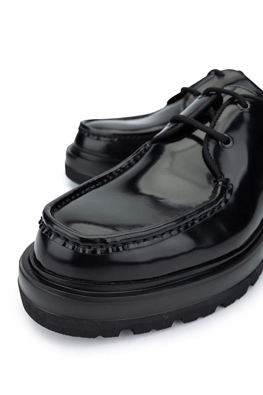Callaghan Black Male Leather Gunluk Footwear 618 52311 Erk Ayk Sk24 25 — Product image 5 of 10
