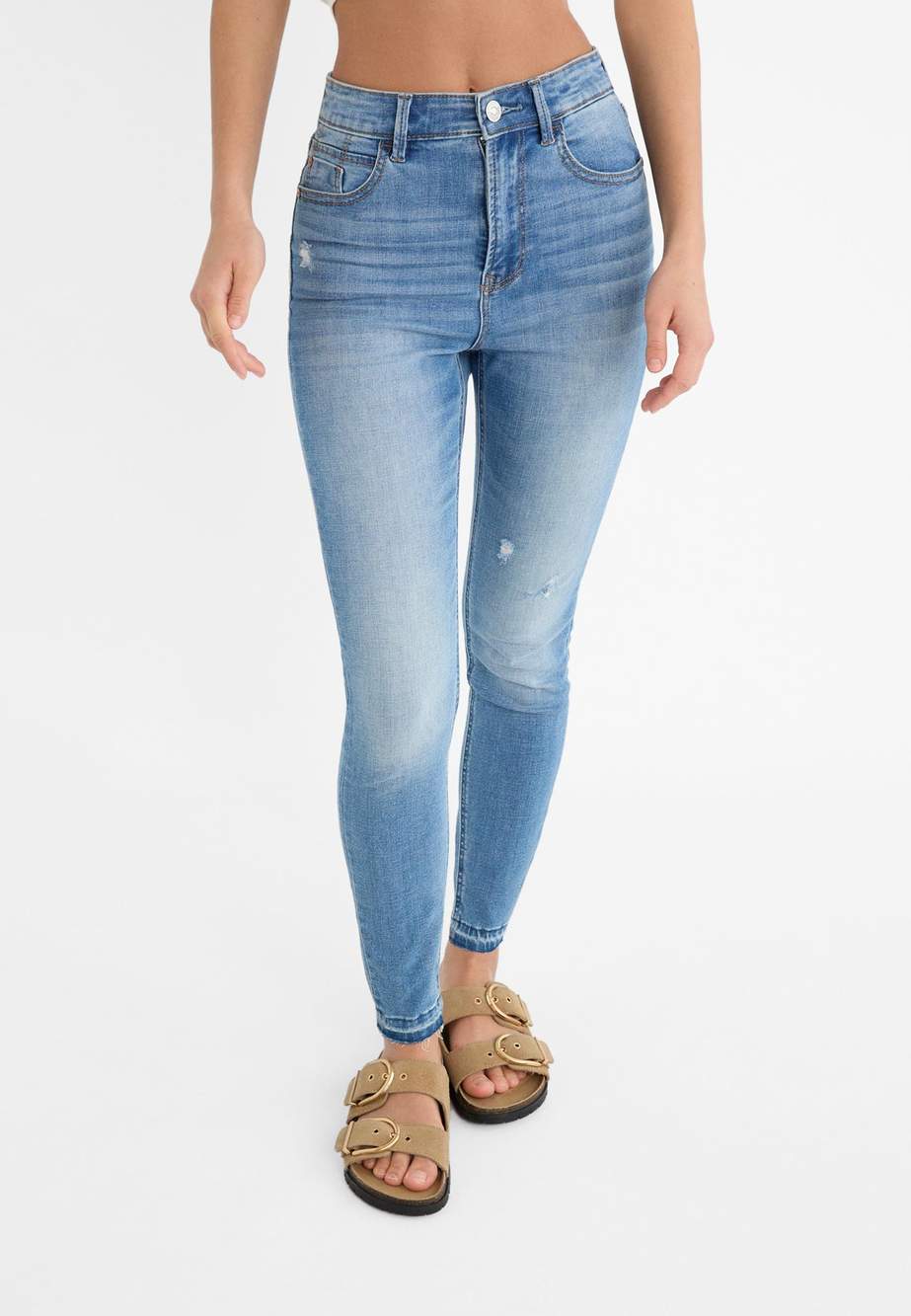 D09 Super high-waist skinny jeans — صورة المنتج 17 من 104