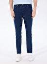 Factory Navy Blue Men's Slim Fit Plain Denim Pants F5SM-PNT 2769 — Product image 12 of 25