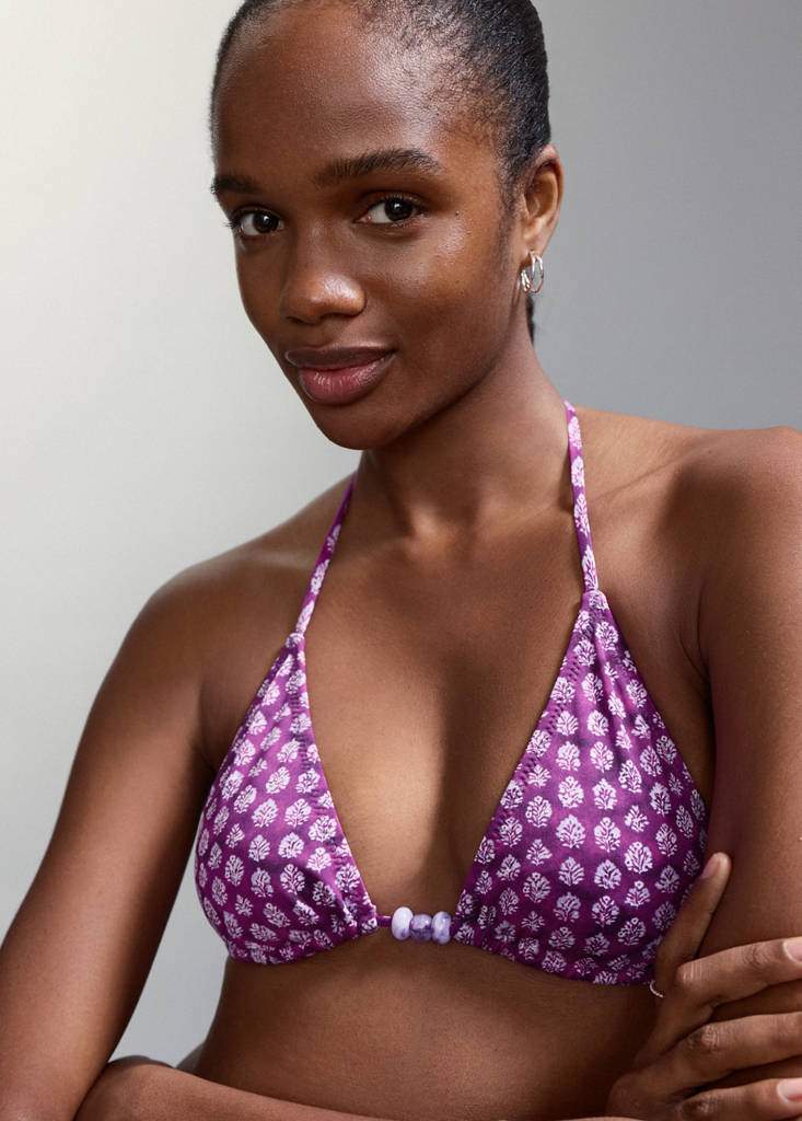 Floral bikini with medium coverage bottoms — Product image 4 of 8