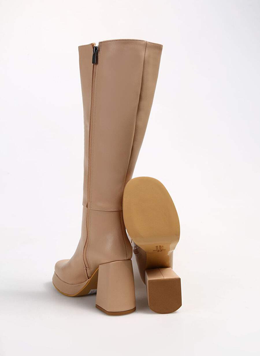 F By Fabrika Pudra Kadın  Topuklu Çizme ZUHRA — Product image 5 of 5