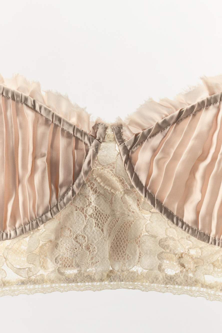 LACE BRA WITH GATHERING — Product image 5 of 5