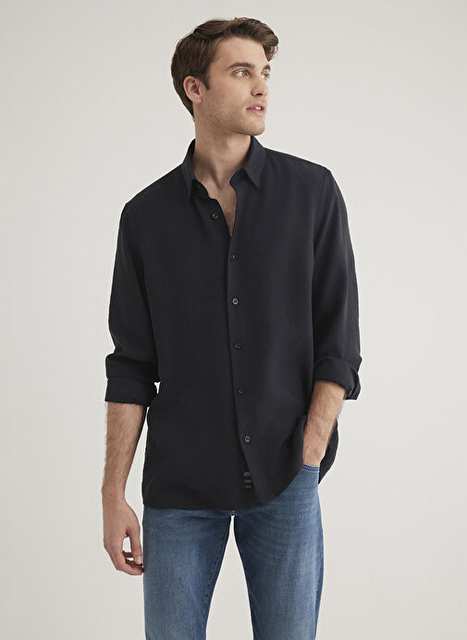 Mavi Siyah Erkek Regular Fit Duz M0211386 900