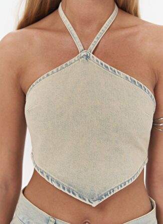 Seday Dirty Green Ucgen Kot Crop — Product image 8 of 35