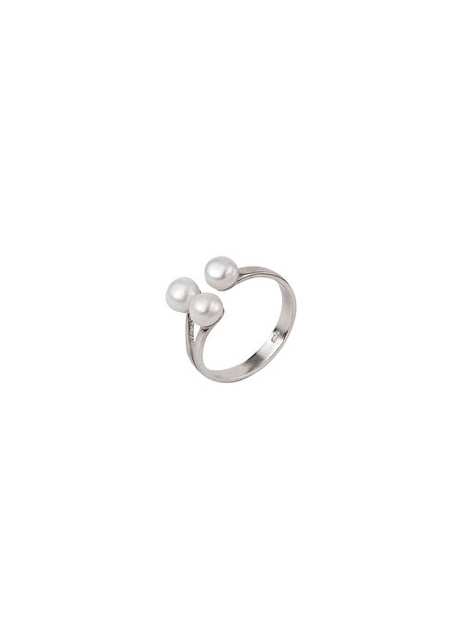 Ecru Atelier Terra 925 sterling silver pearl ring
