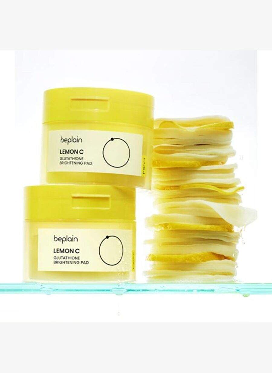 Beplain Lemon C Glutathione Illuminated Pad 70 Pieces 130ml — Product image 3 of 8