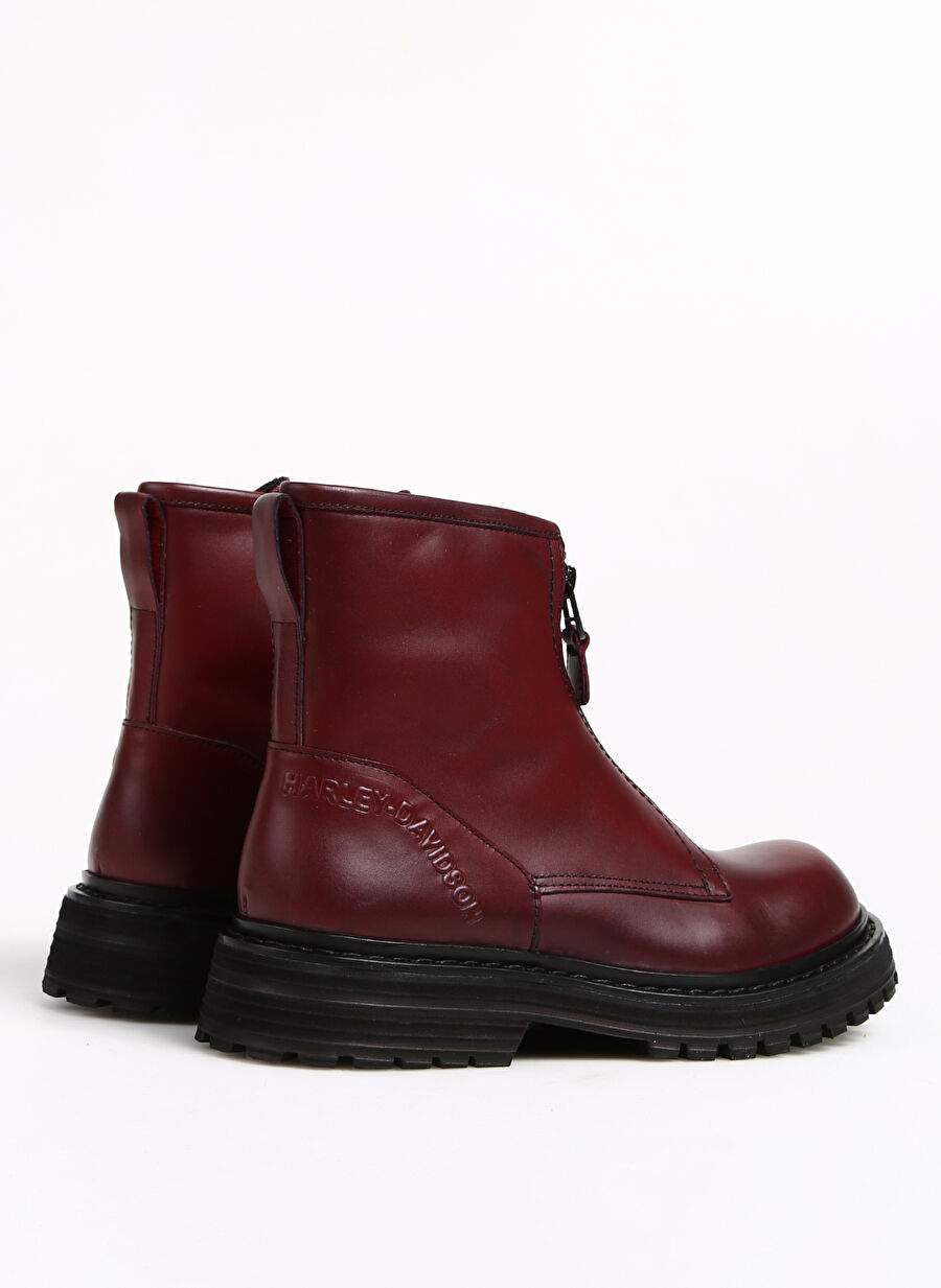 Harley Davidson Deri Bordo Kadın Bot 021G100550 — صورة المنتج 3 من 5
