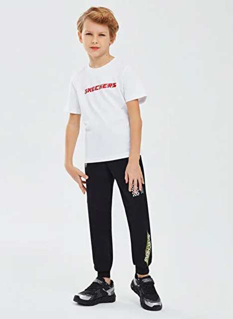 Skechers Boys' Pants SK241076-001-Lightweight Fleece B J