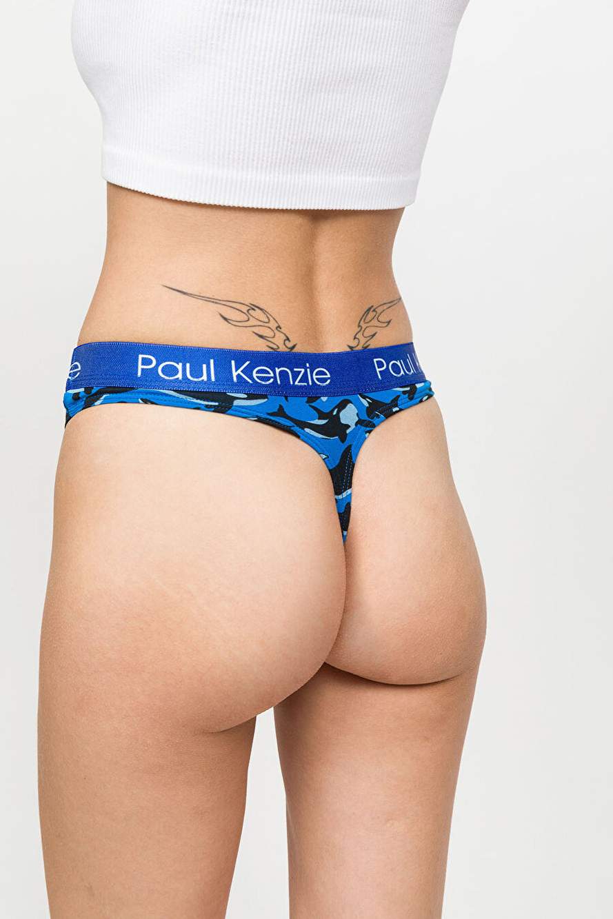 Patterned Women String Panties – Eco Characters – Oh Whale — Product image 5 of 7