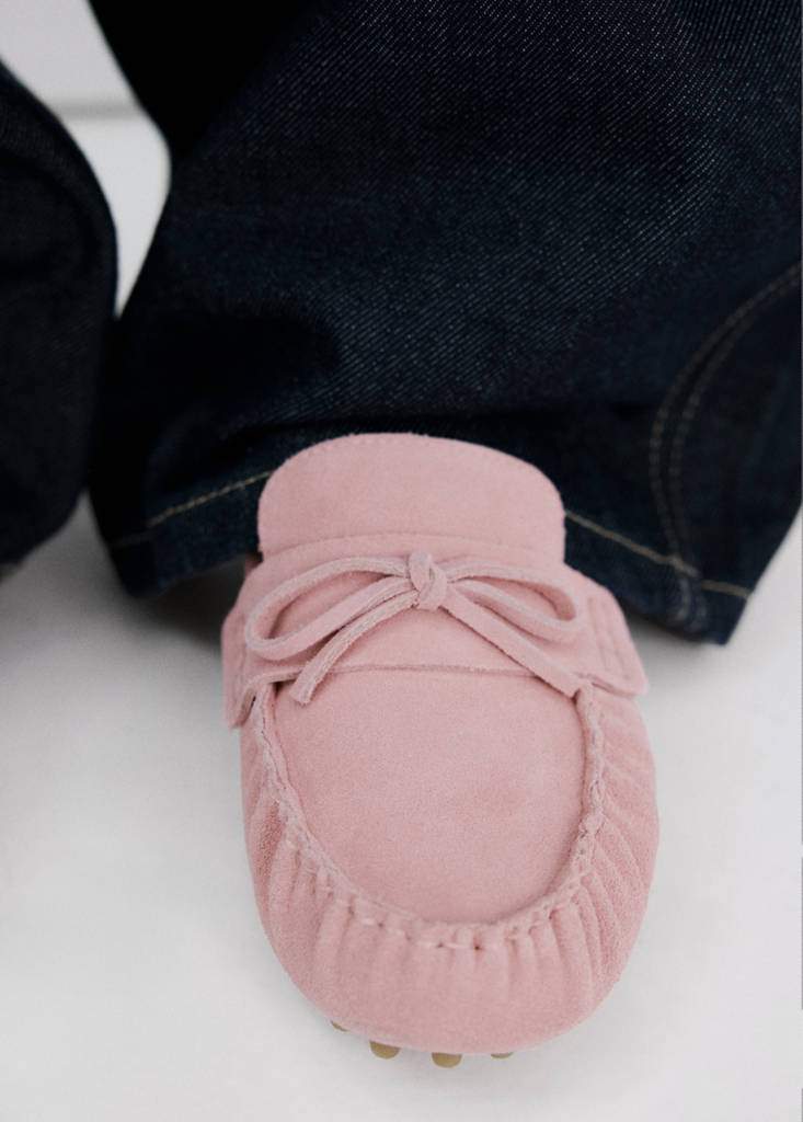 Gathered suede moccasins — Product image 3 of 6