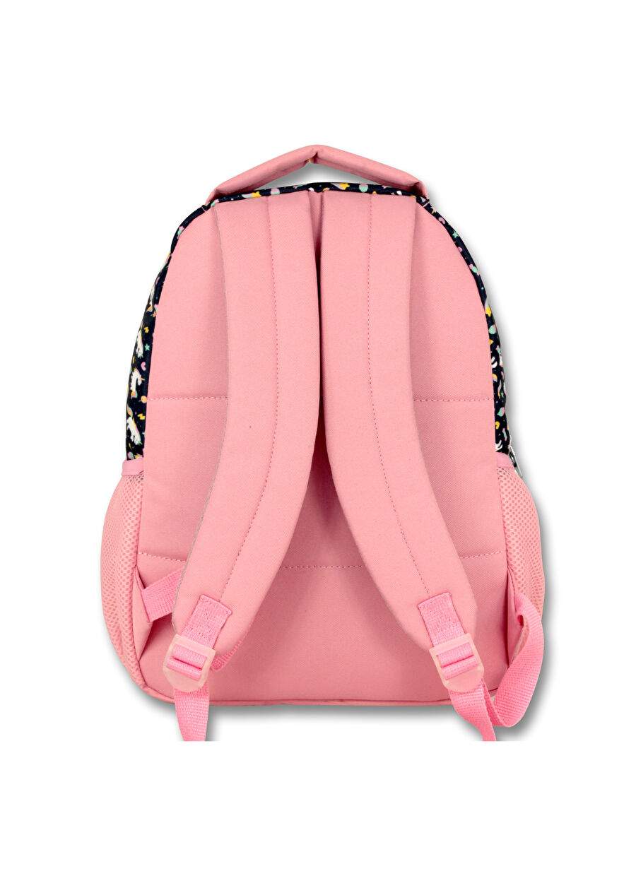 Cennec Lacivert - Pembe Kız Çocuk 31x41x16 cm Sırt Çantası 4118 — Product image 3 of 3
