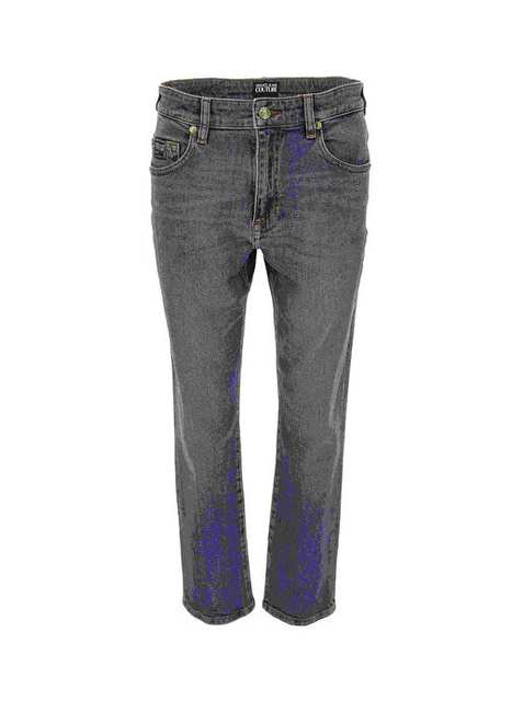 Grey Kadn Standard Tipping Denim Pants 77hab519
