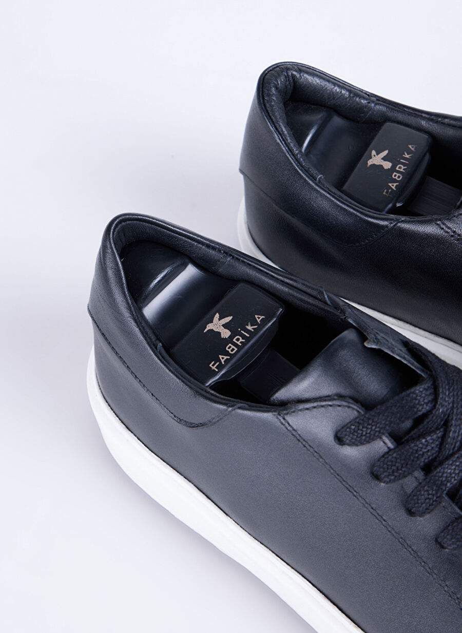 Factory Black Men's Leather Sneakers JAROD — Product image 8 of 11