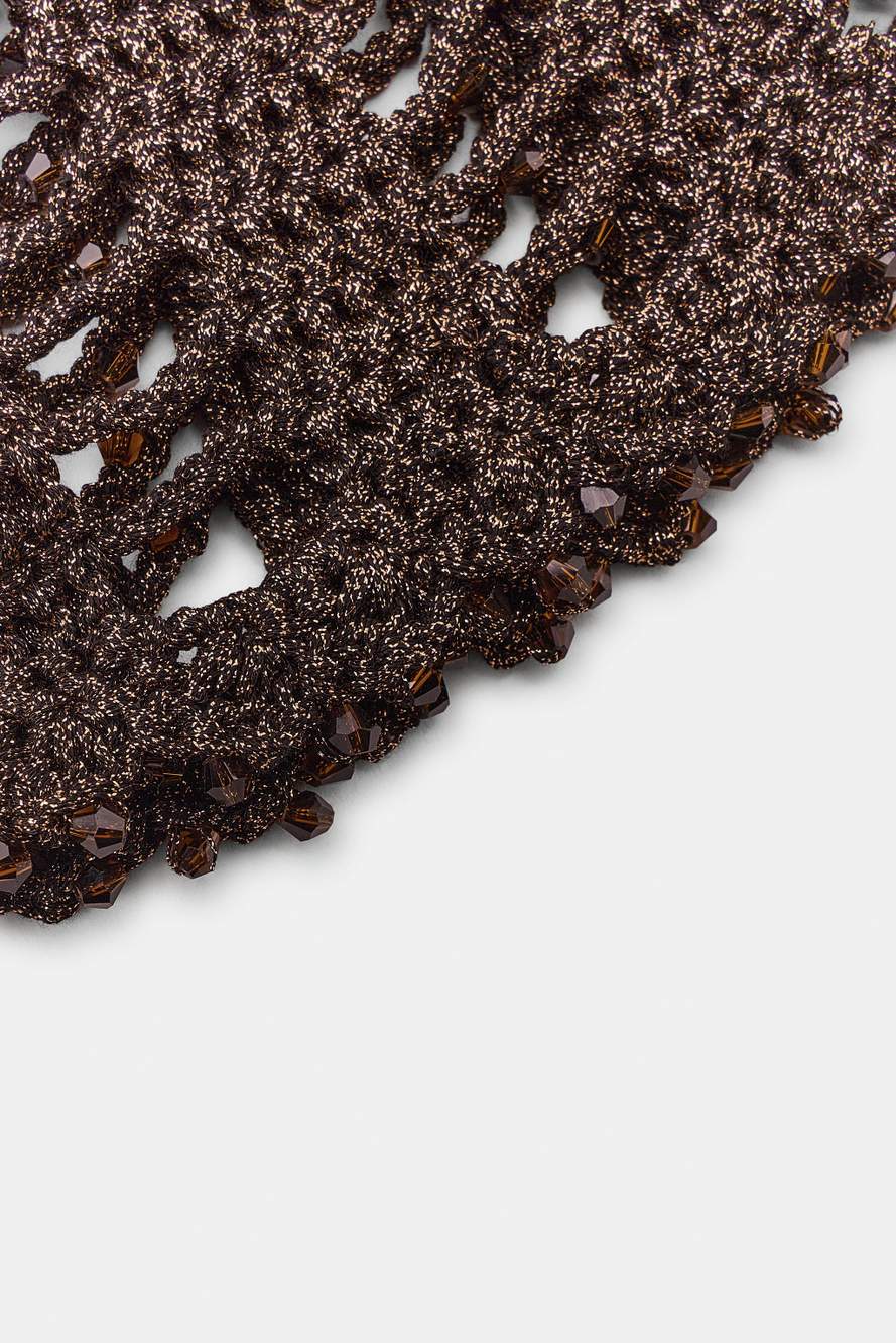 CROCHET SKULLCAP WITH BEADS — Product image 4 of 4