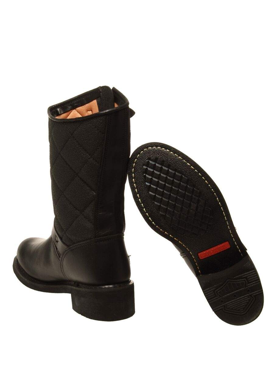 Harley Davidson Black Women's Leather Boot LACONIA/644 - 025G — Product image 3 of 4