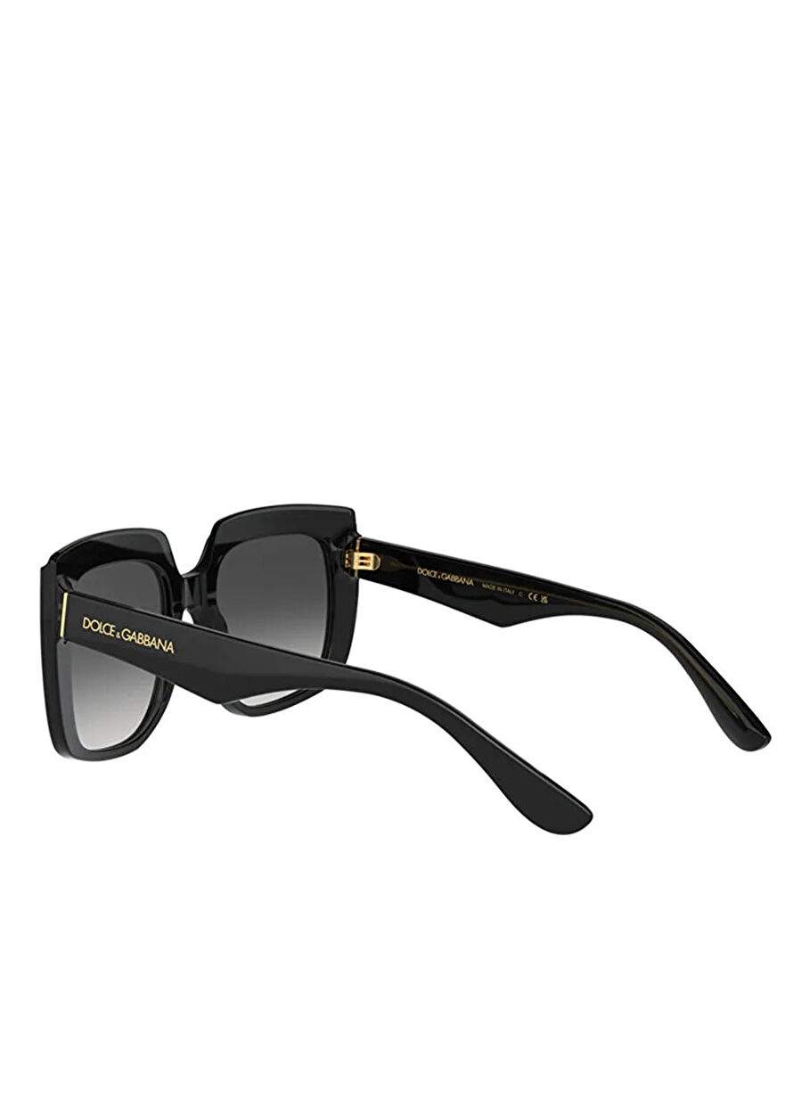 Dolce&Gabbana DG4414 Köşeli Siyah Kadın Güneş Gözlüğü — صورة المنتج 5 من 11