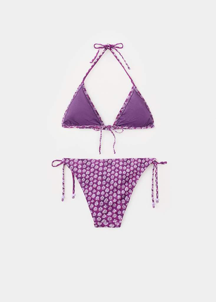 Floral bikini with medium coverage bottoms — Product image 7 of 8
