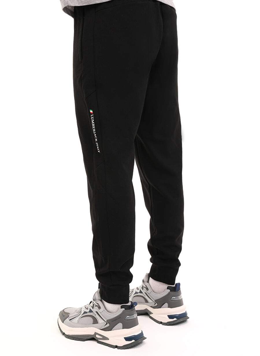 Lumberjack 102026983 5wml Renato 22itl1032 5p Siyah Regular Fit Yaz Baskl Erkek Sweatpant — Product image 3 of 4