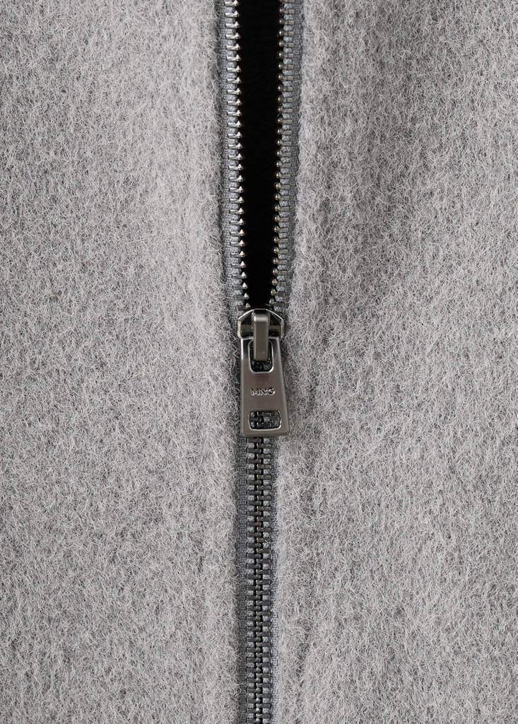 Textured sweatshirt with zip — Product image 4 of 8