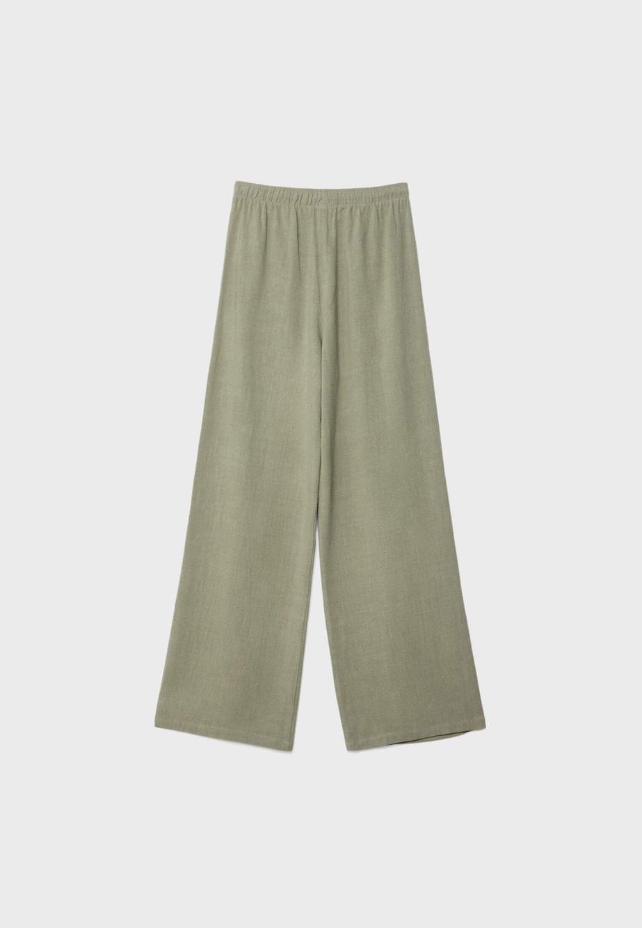 Flowing linen-effect trousers — Product image 37 of 51