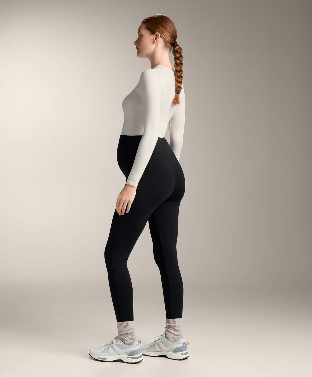Warm 70cm ankle-length maternity leggings — صورة المنتج 11 من 13