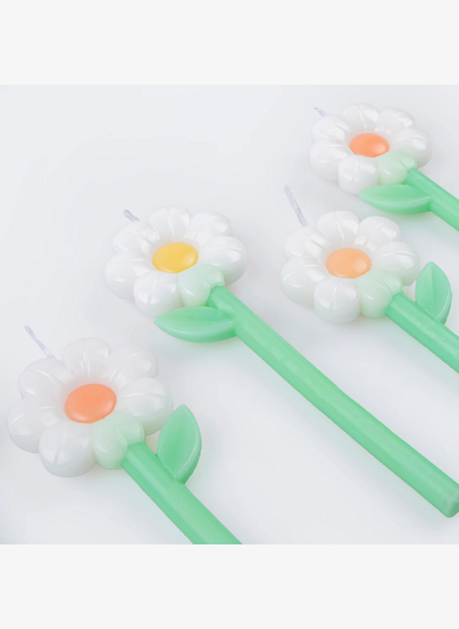 Meri Meri - Daisy Candles - Papatya Mumlar (x6) — Product image 4 of 5