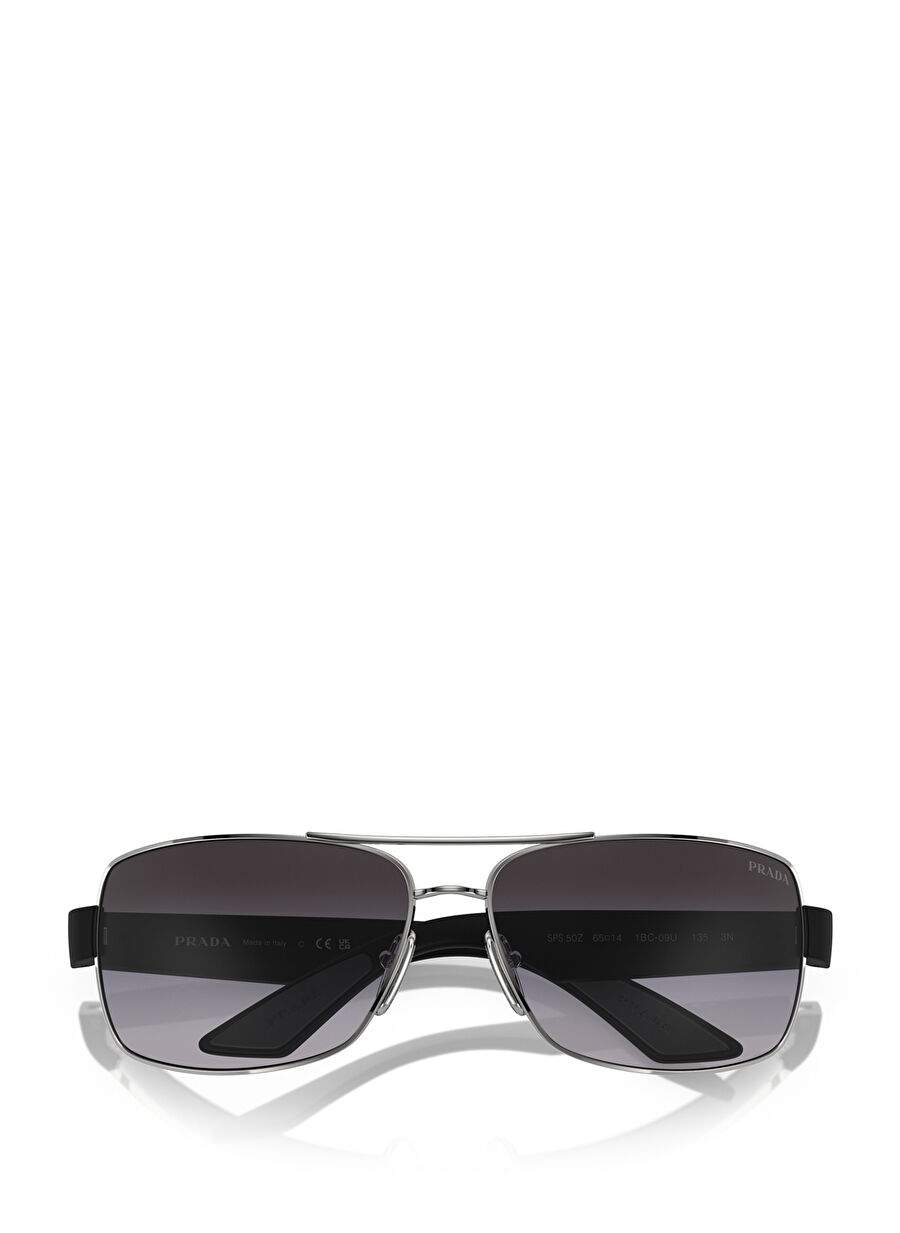 Prada Linea Rossa PS 50ZS Dikdörtgen Metal Erkek Güneş Gözlüğü — Product image 5 of 5