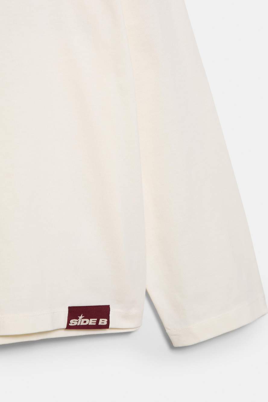 White graphic T-shirt — صورة المنتج 4 من 14