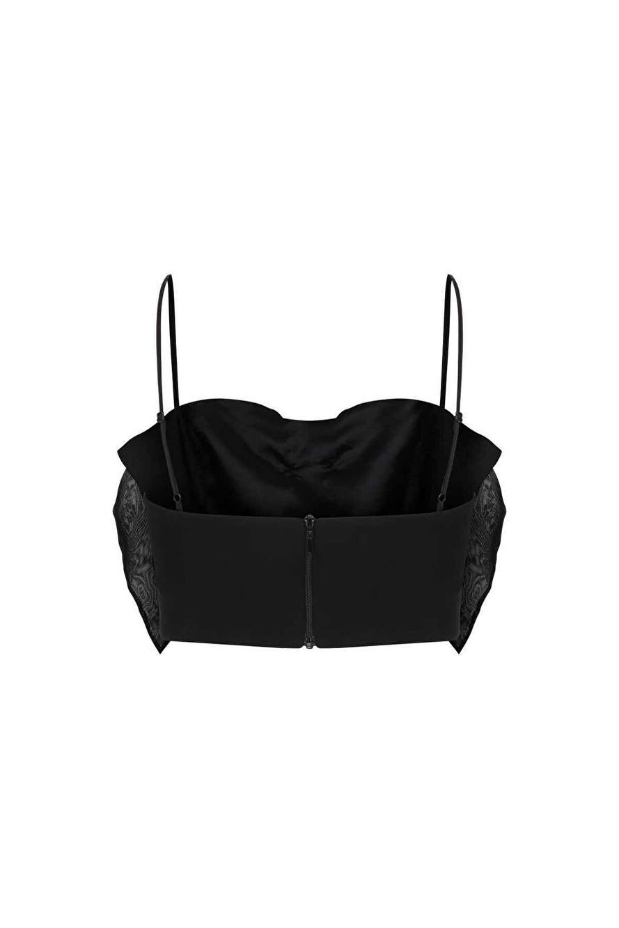 Organza Fawn Bustier Black Y2314005 001 — Product image 5 of 5