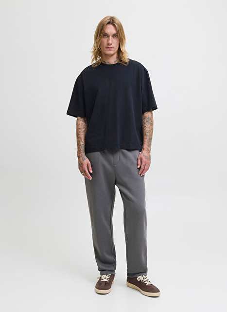 Gri Erkek Sweatpant 12279134 Jpstkane Bradley Uncuffed