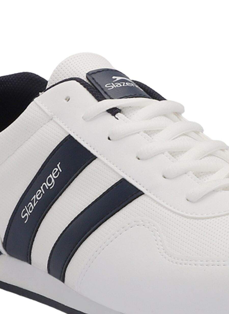 Slazenger OMEGA IN Büyük Beden Erkek Sneaker Ayakkabı Beyaz / Lacivert — صورة المنتج 4 من 7