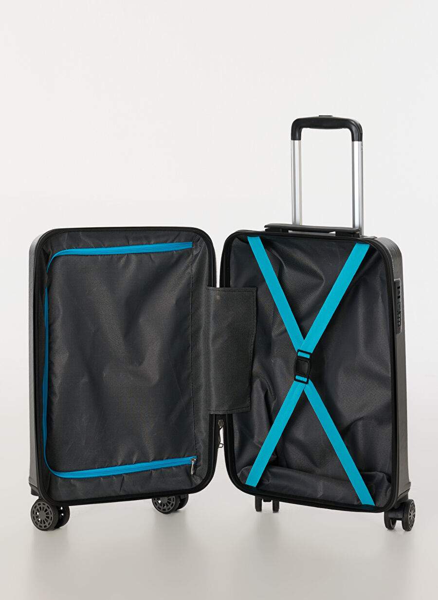Nasa U.s Antrasit Unisex Çekçekli Sert Valiz NASA U.S TRIANGLE ANTRASİT KABİN — Product image 5 of 5