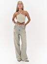 Seday Dirty Green Ucgen Kot Crop — Product image 34 of 35