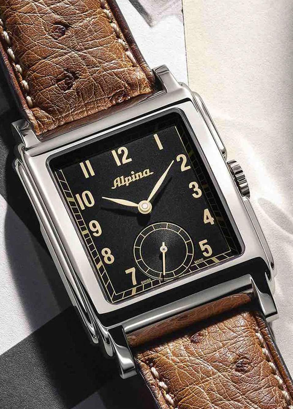 Heritage AL-530BA3C6 Men's Leather Watch — صورة المنتج 5 من 5